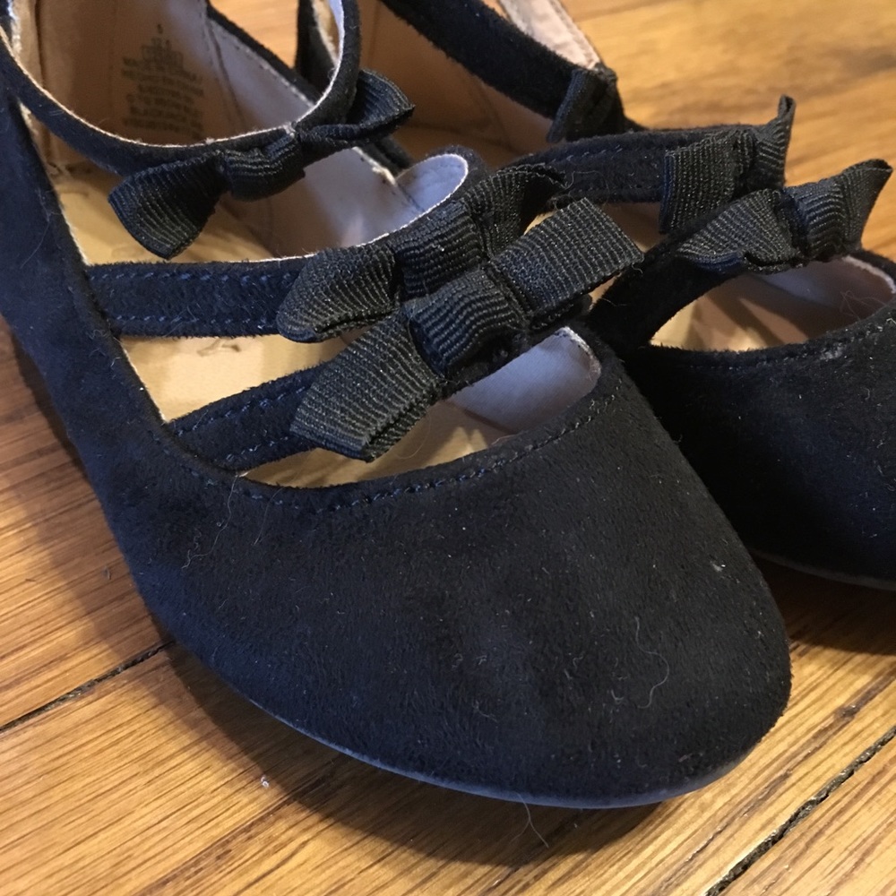 Old Navy Black Toddler dress shoes
